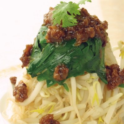 豆菜(もやし肉みそ)